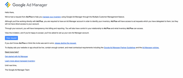 What is Google Ad Manager/AdX MCM (Multiple Customer Management) Program?